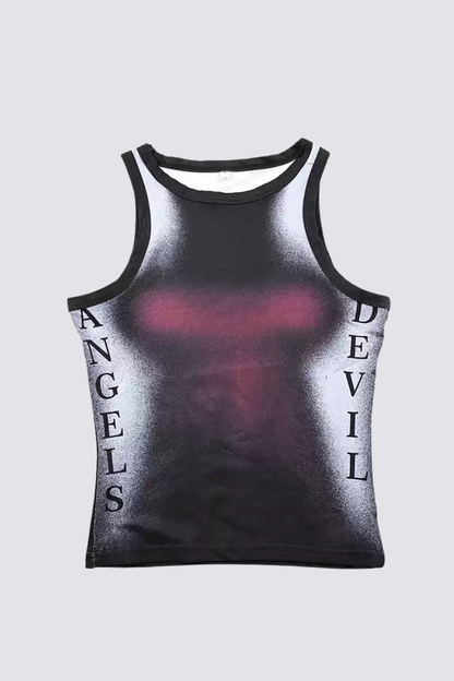 Shadow Float Print Tank Top