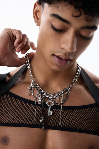 Shadow Forge Fringe Necklace