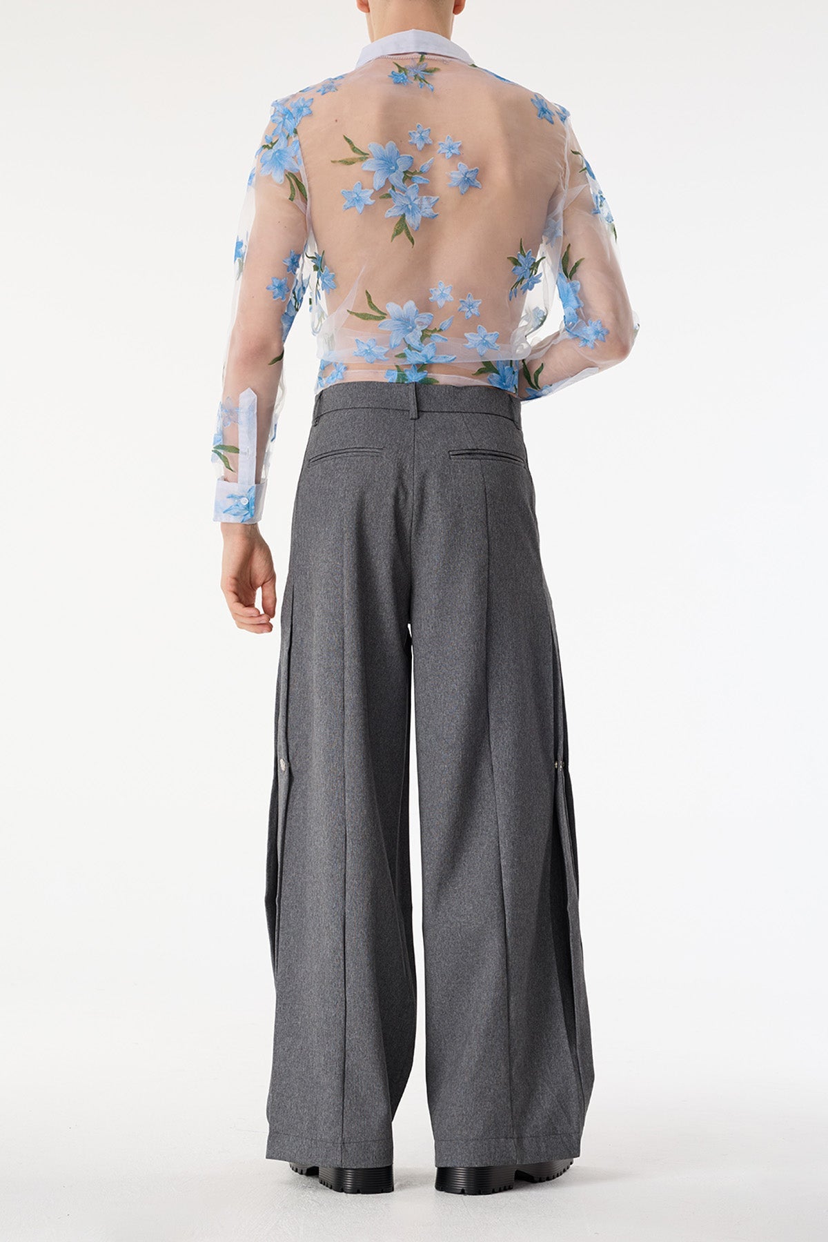 Shadow Line Straight Pants