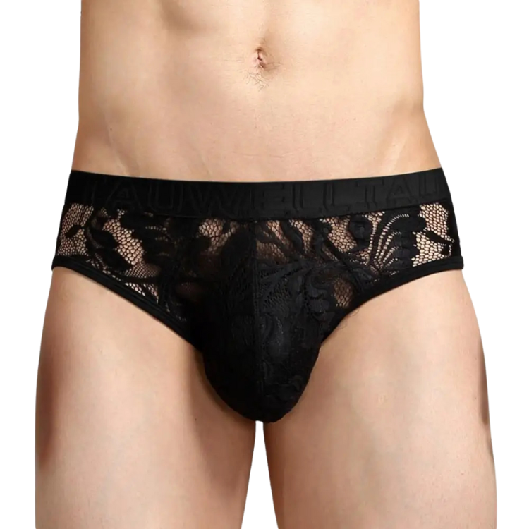 Sheer Temptation Lace Briefs for Men