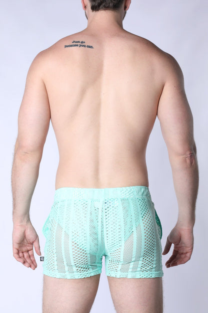 Sicily Crochet Mesh Short