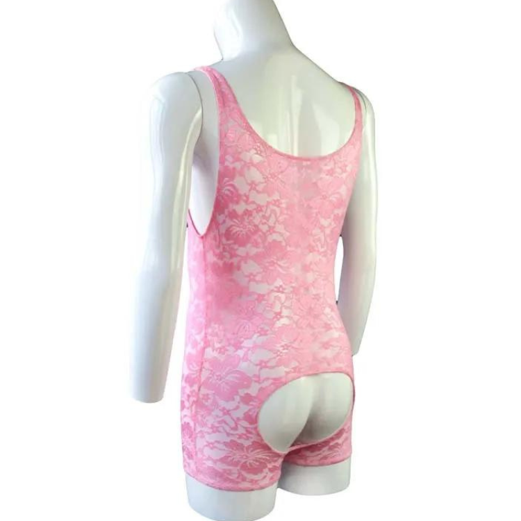 'Slutty Siren' Femme Mesh Lingerie Bodysuit