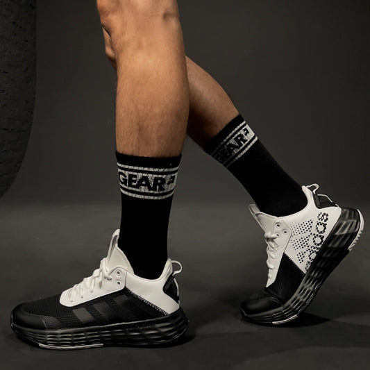 SMELLY SOCKS BLK/WHT