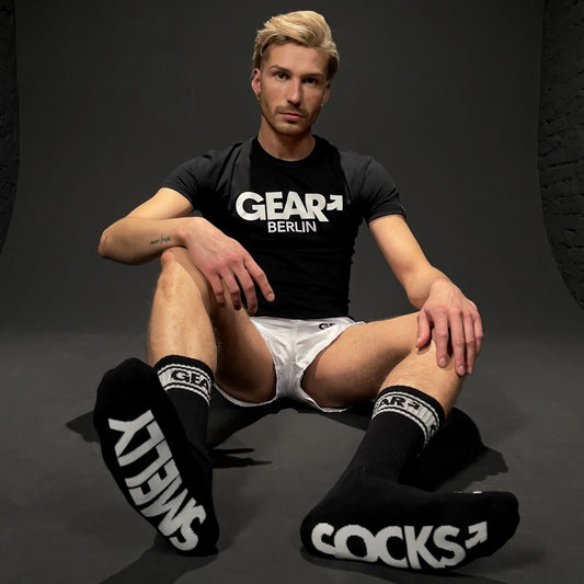 SMELLY SOCKS BLK/WHT