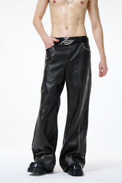 Smooth Passage Deconstructed Straight Pants