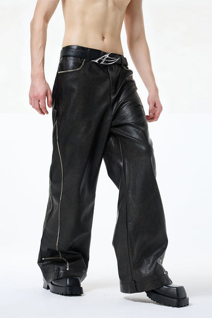 Smooth Passage Deconstructed Straight Pants