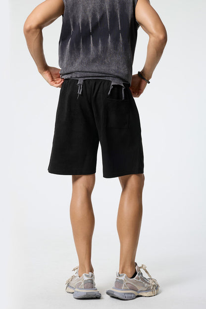 Soft Clasp Embroidered Shorts