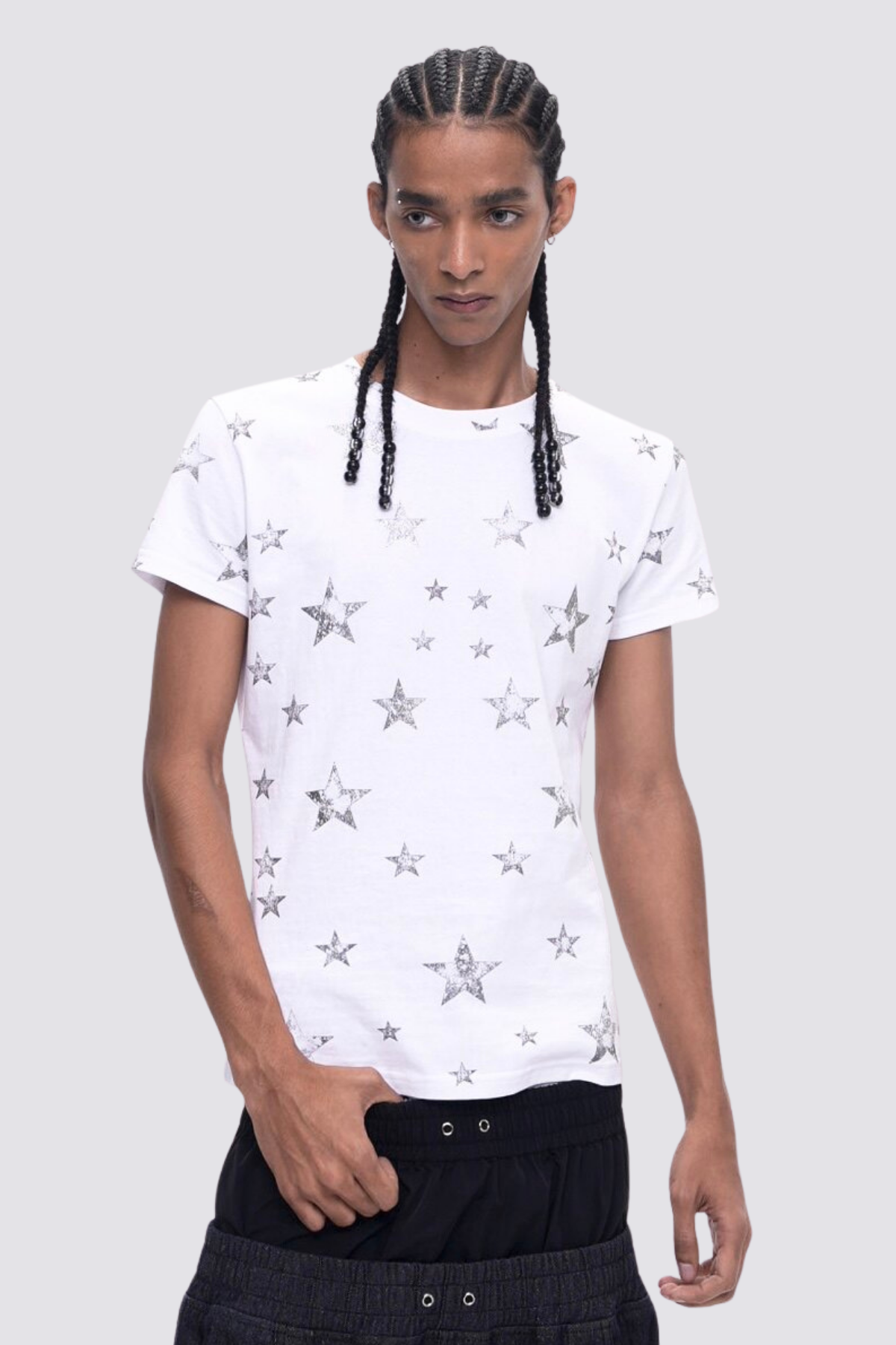 Soft Symbol Star Print T-Shirt