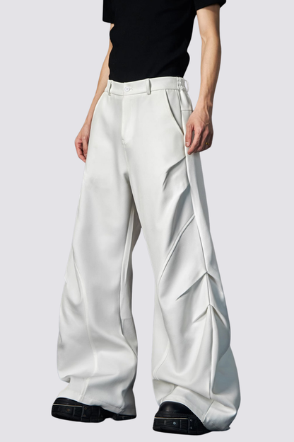 Soft Trajectory Barrel Pants White