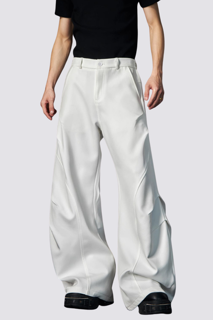 Soft Trajectory Barrel Pants White