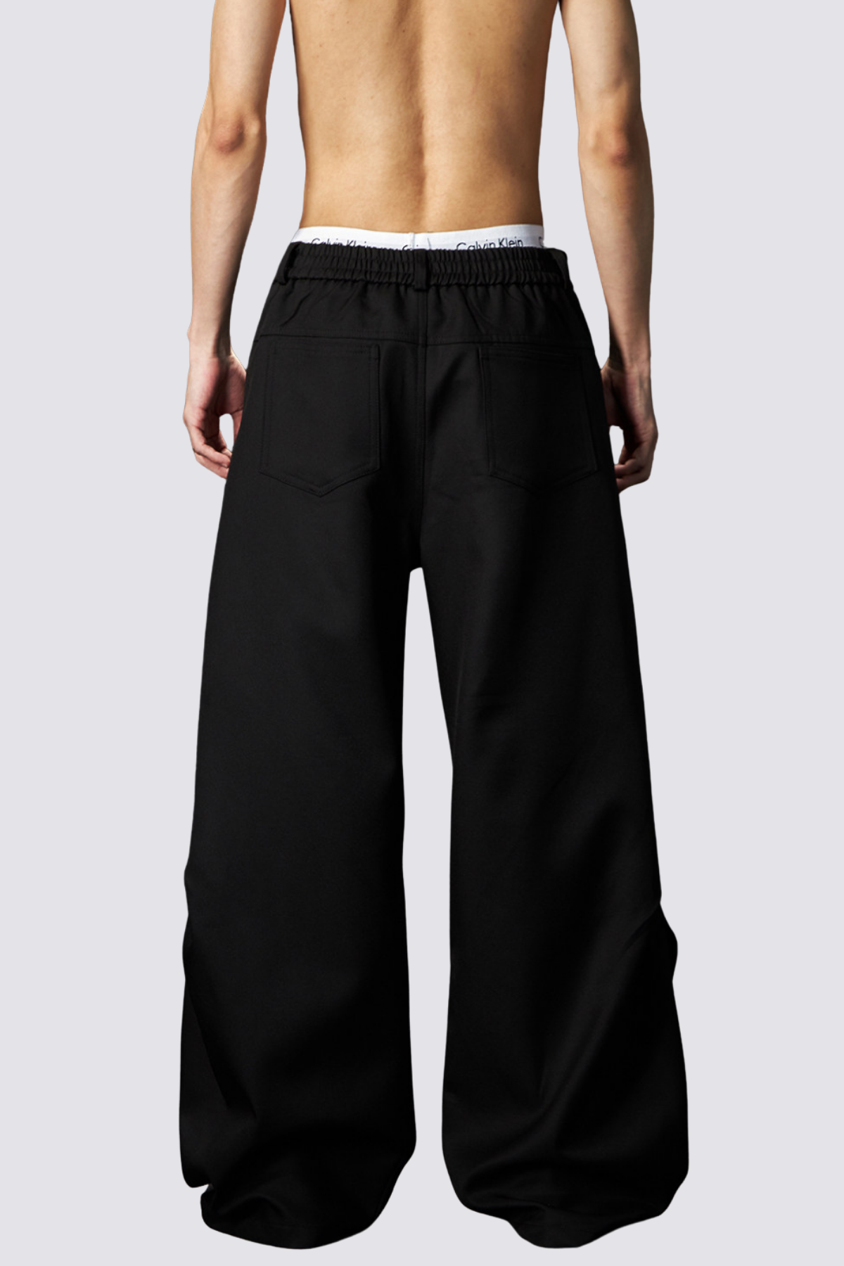 Soft Trajectory Bootcut Pants Black