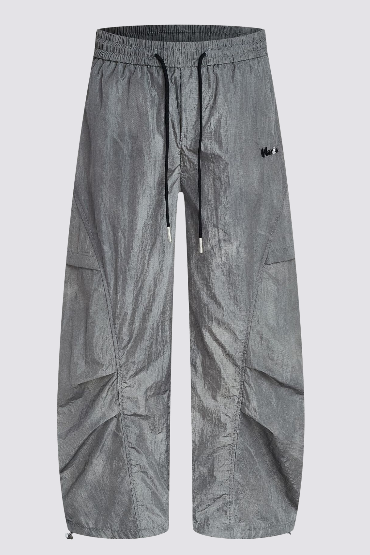 Soft Utility Metallic Ruch Barrel Pants