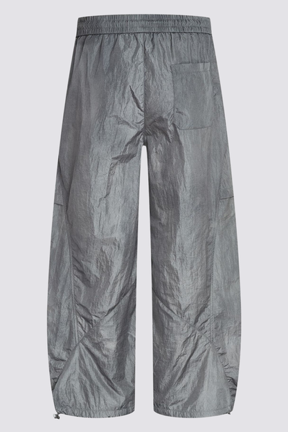 Soft Utility Metallic Ruch Barrel Pants