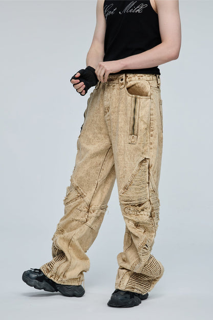 Solar Flare Barrel Jeans