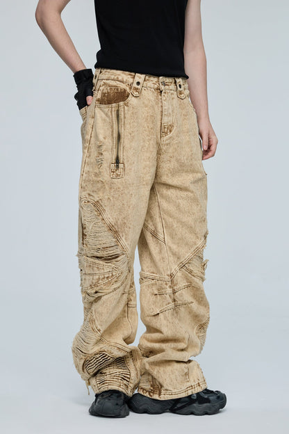 Solar Flare Barrel Jeans