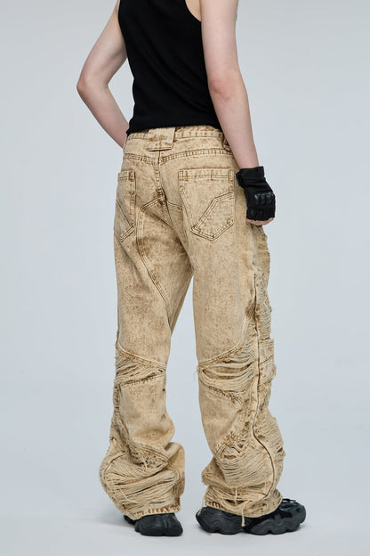 Solar Flare Barrel Jeans