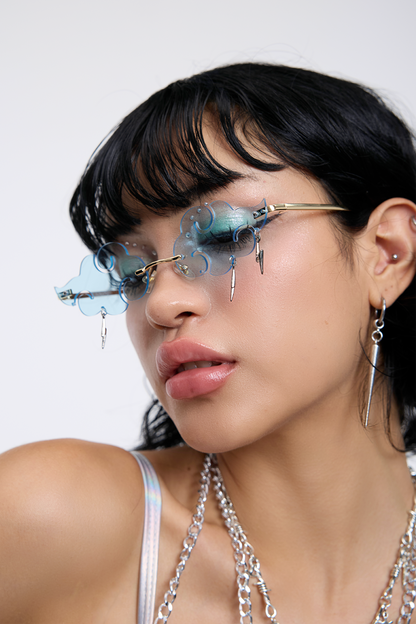 Sonic Lens Cloud Sunglasses Blue
