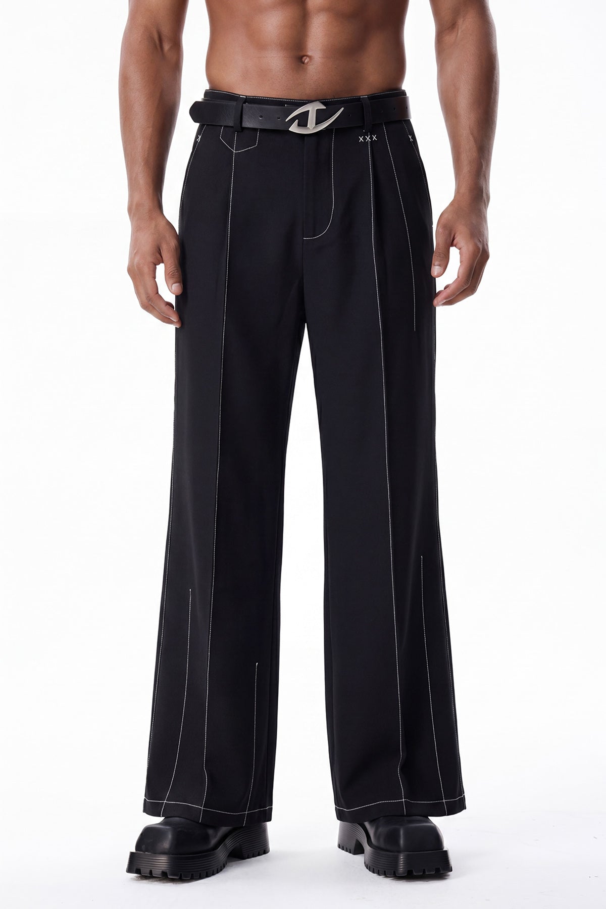 Stark Crease Bootcut Pants