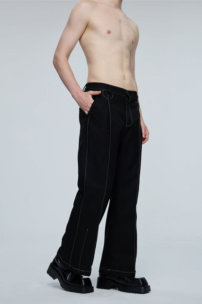 Stark Crease Bootcut Pants