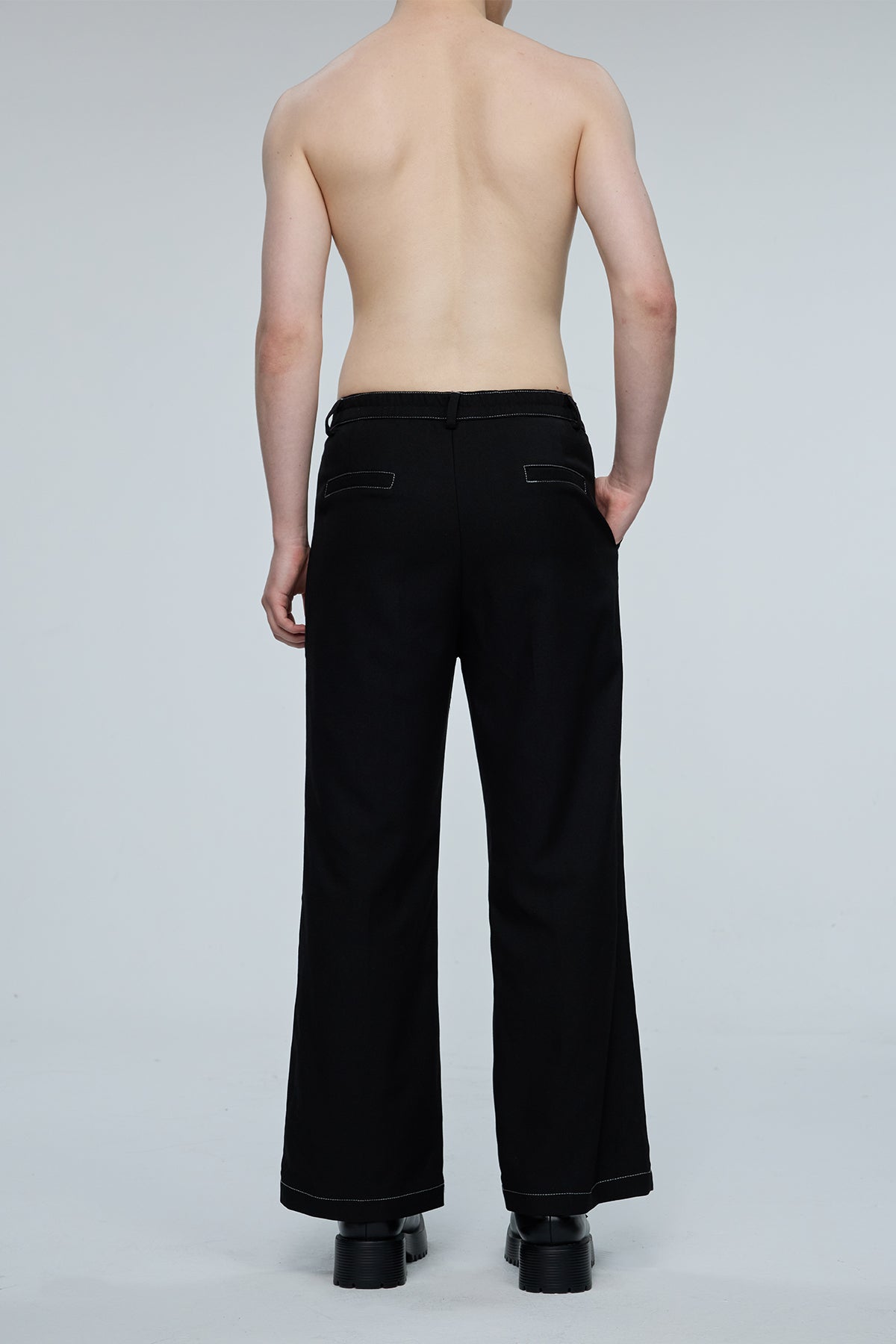Stark Crease Bootcut Pants