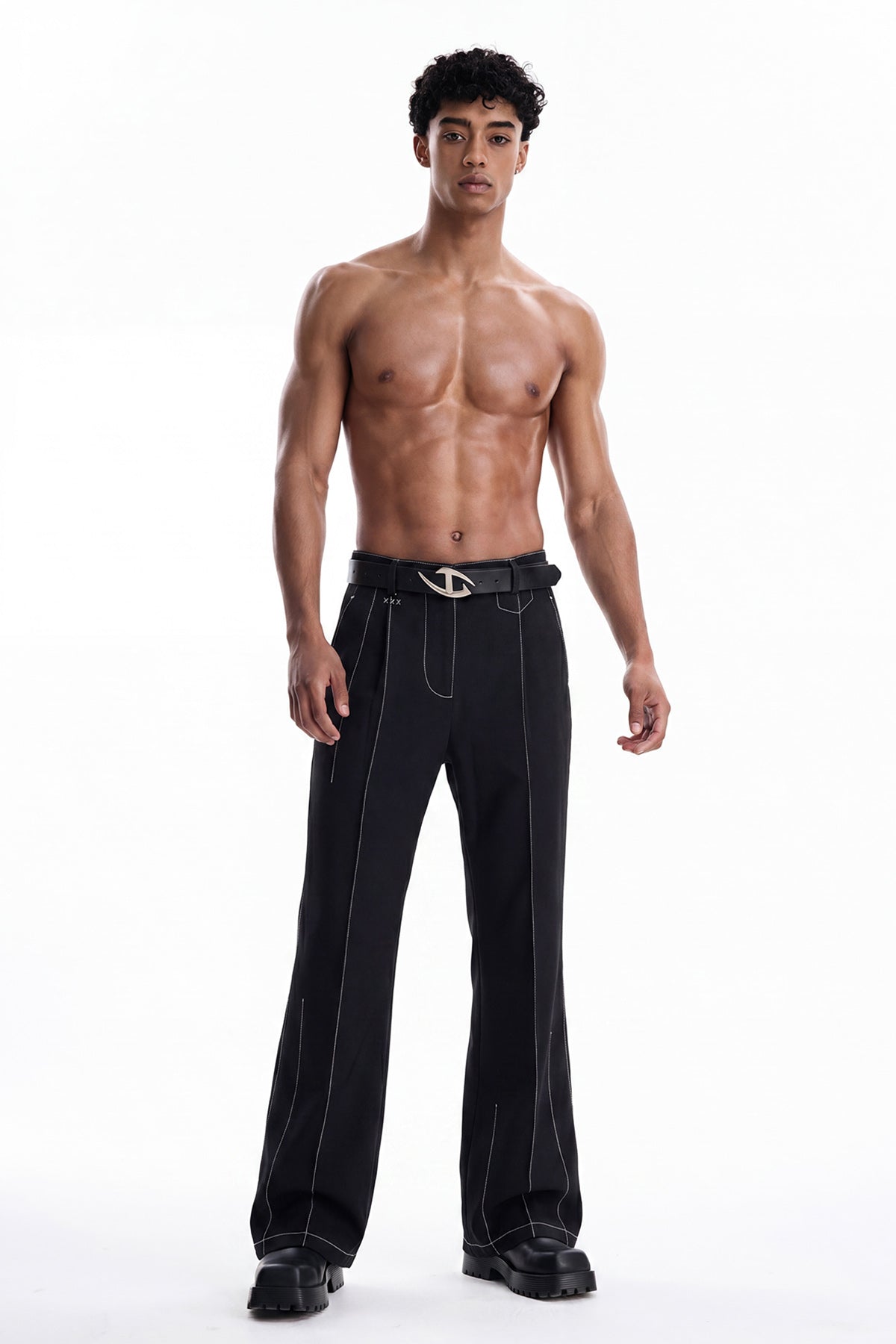 Stark Crease Bootcut Pants