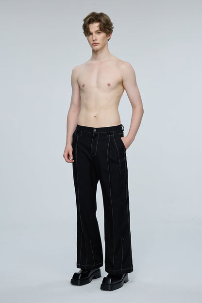 Stark Crease Bootcut Pants