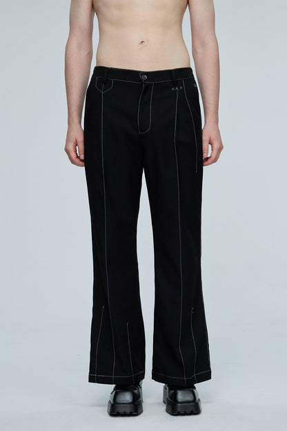 Stark Crease Bootcut Pants