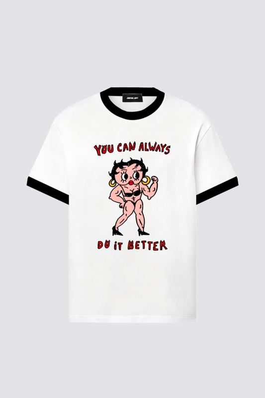 Stark Mark Print T-Shirt