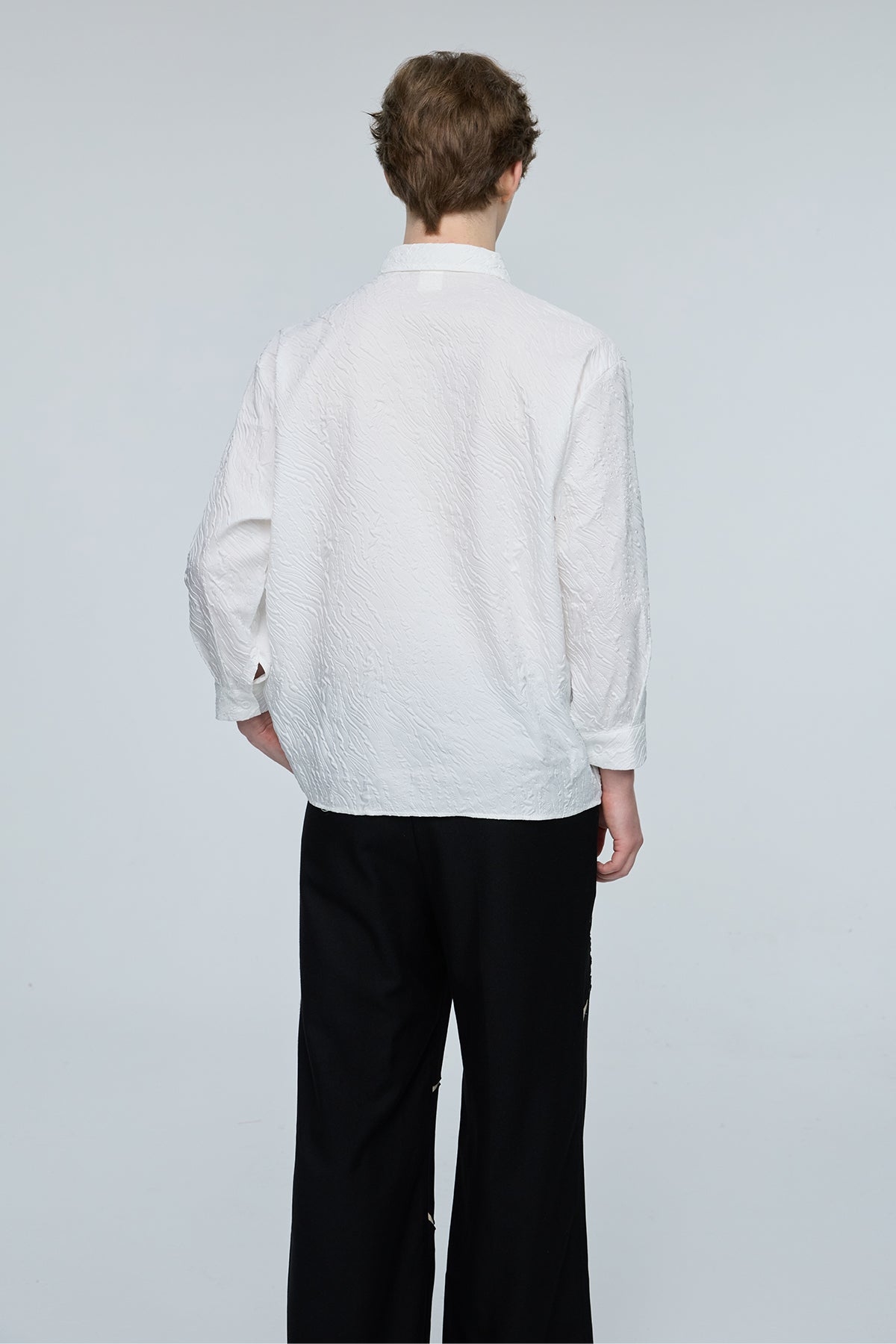 Stark Spark Long Sleeve Asymmetric Shirt