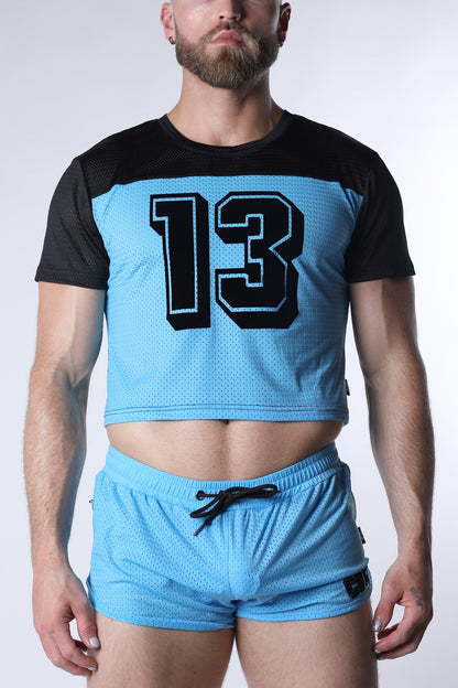 Starter Mesh Crop Tee