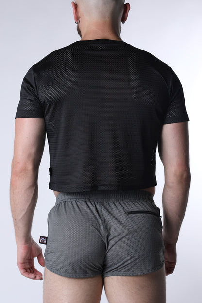 Starter Mesh Crop Tee