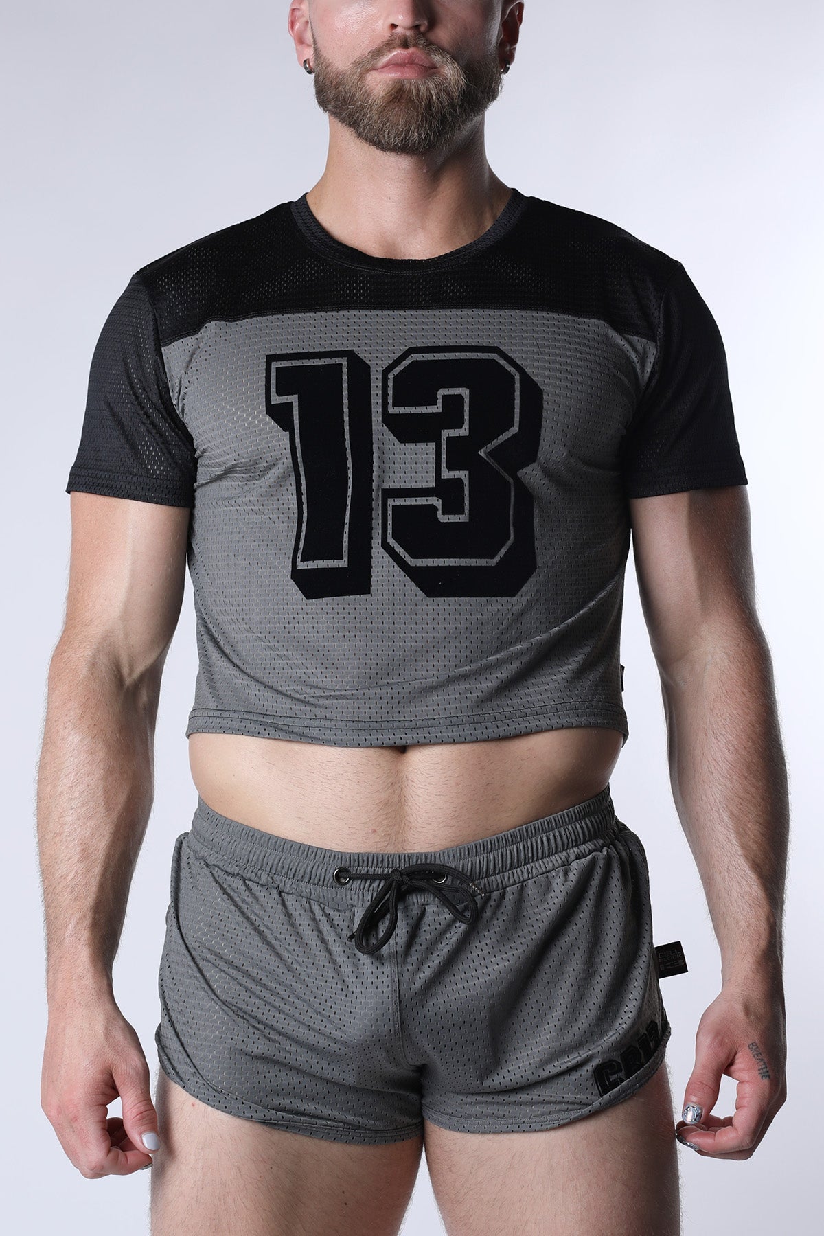 Starter Mesh Crop Tee