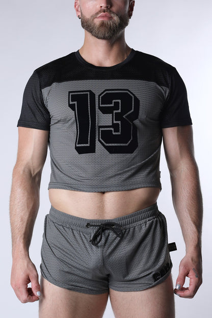 Starter Mesh Crop Tee