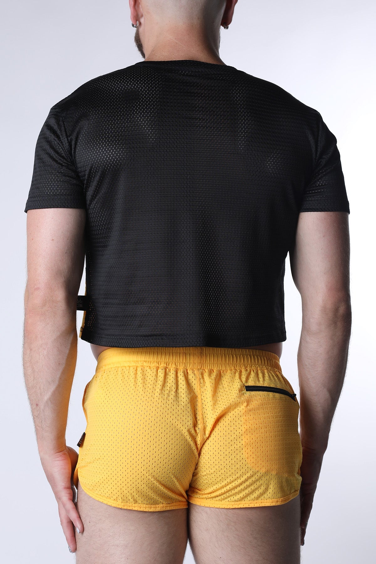 Starter Mesh Crop Tee