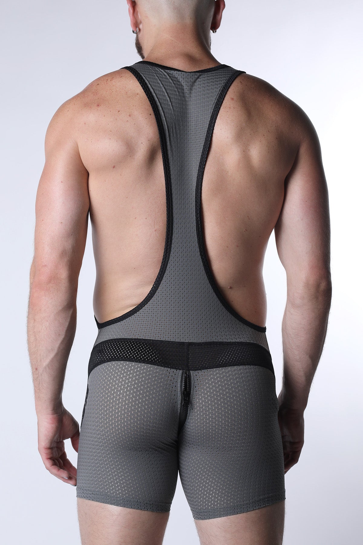 Starter Mesh Zipper Singlet