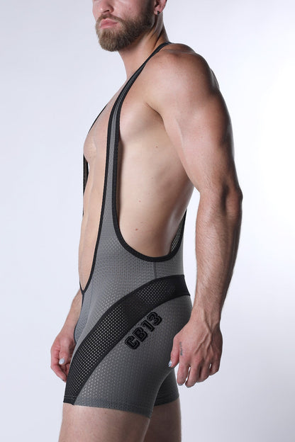 Starter Mesh Zipper Singlet