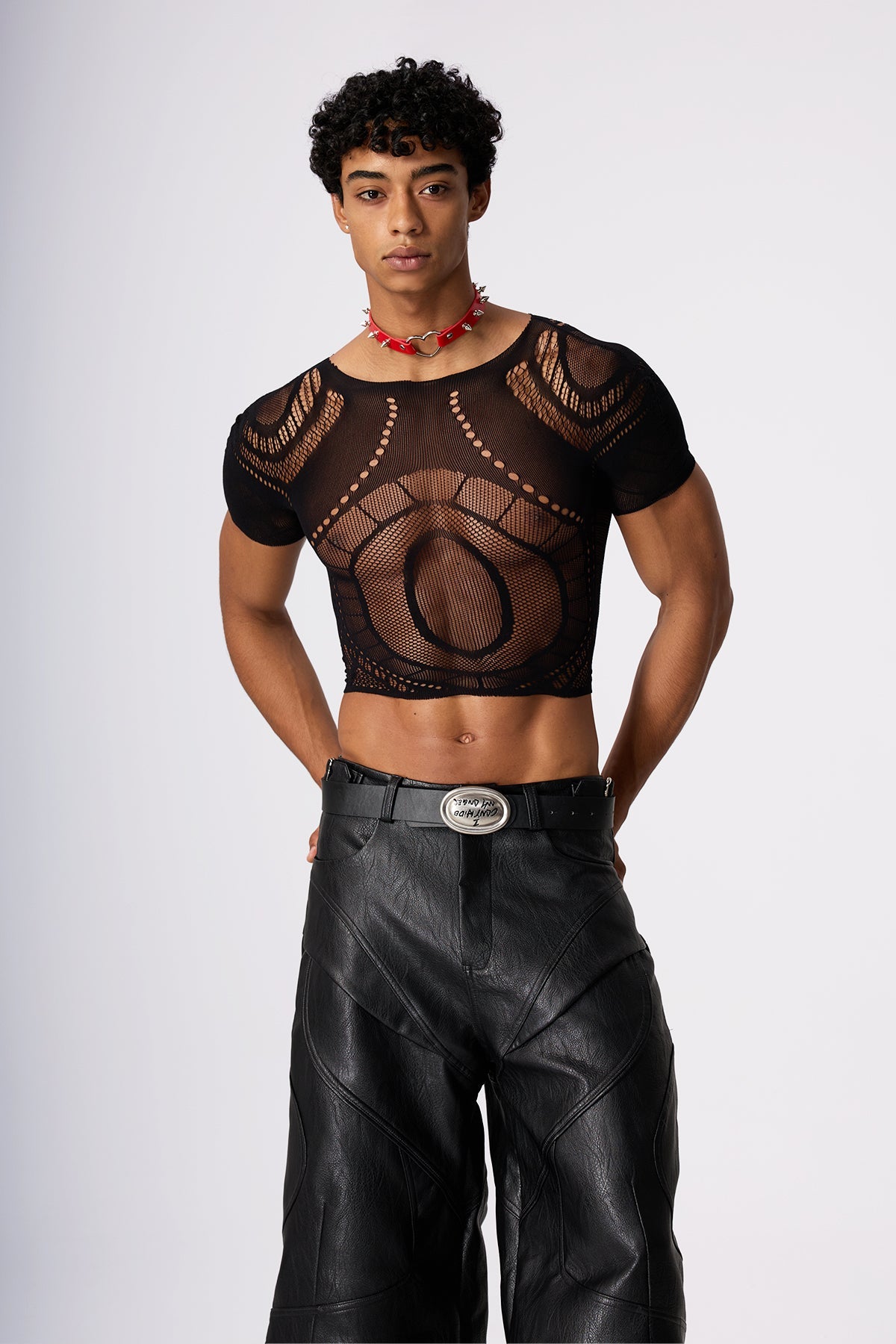 Static Haze Cutout Pants Set