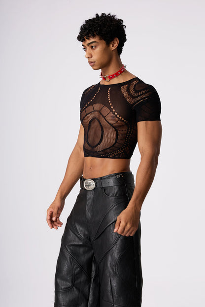 Static Haze Cutout Pants Set