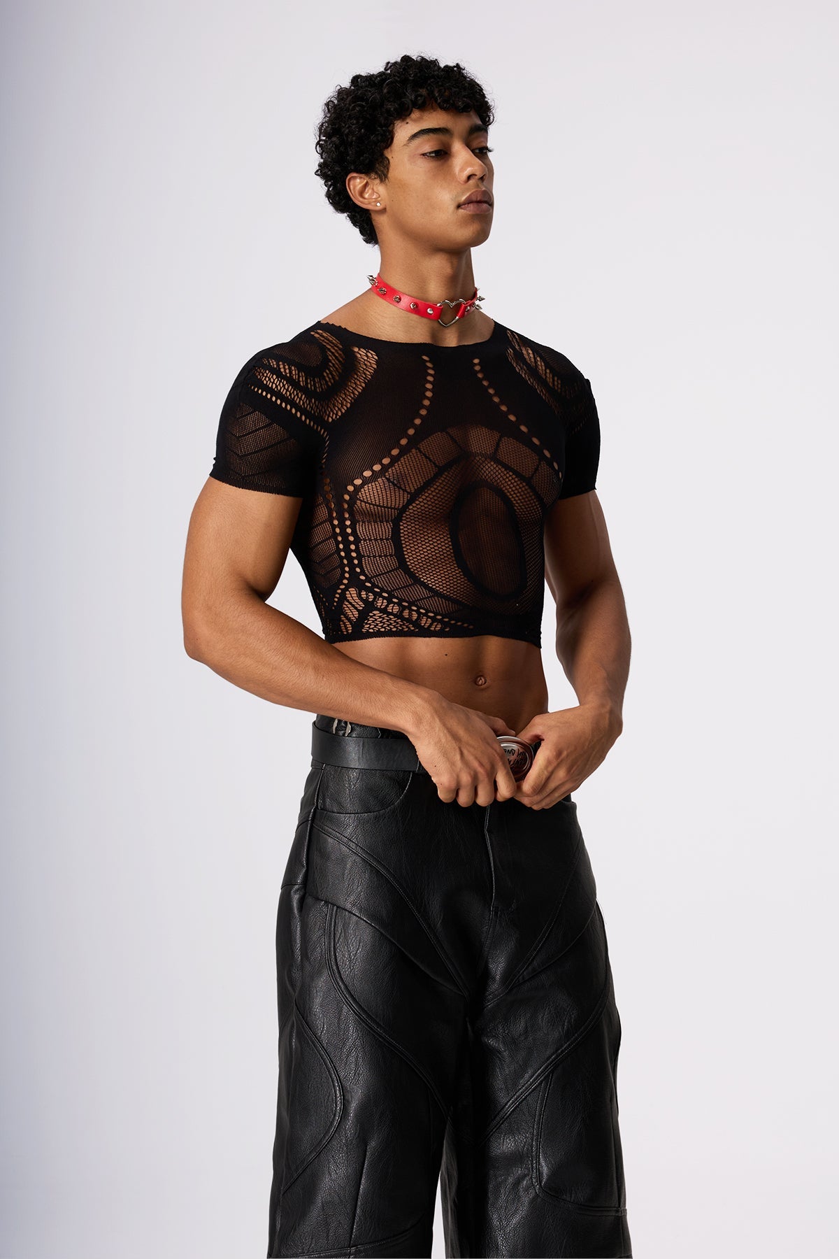 Static Haze Cutout Pants Set