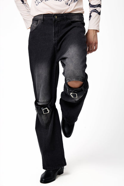 Static Heat Straight Jeans