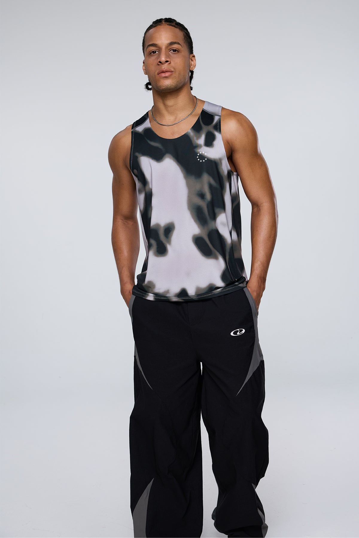 Static Ink Print Tank Top