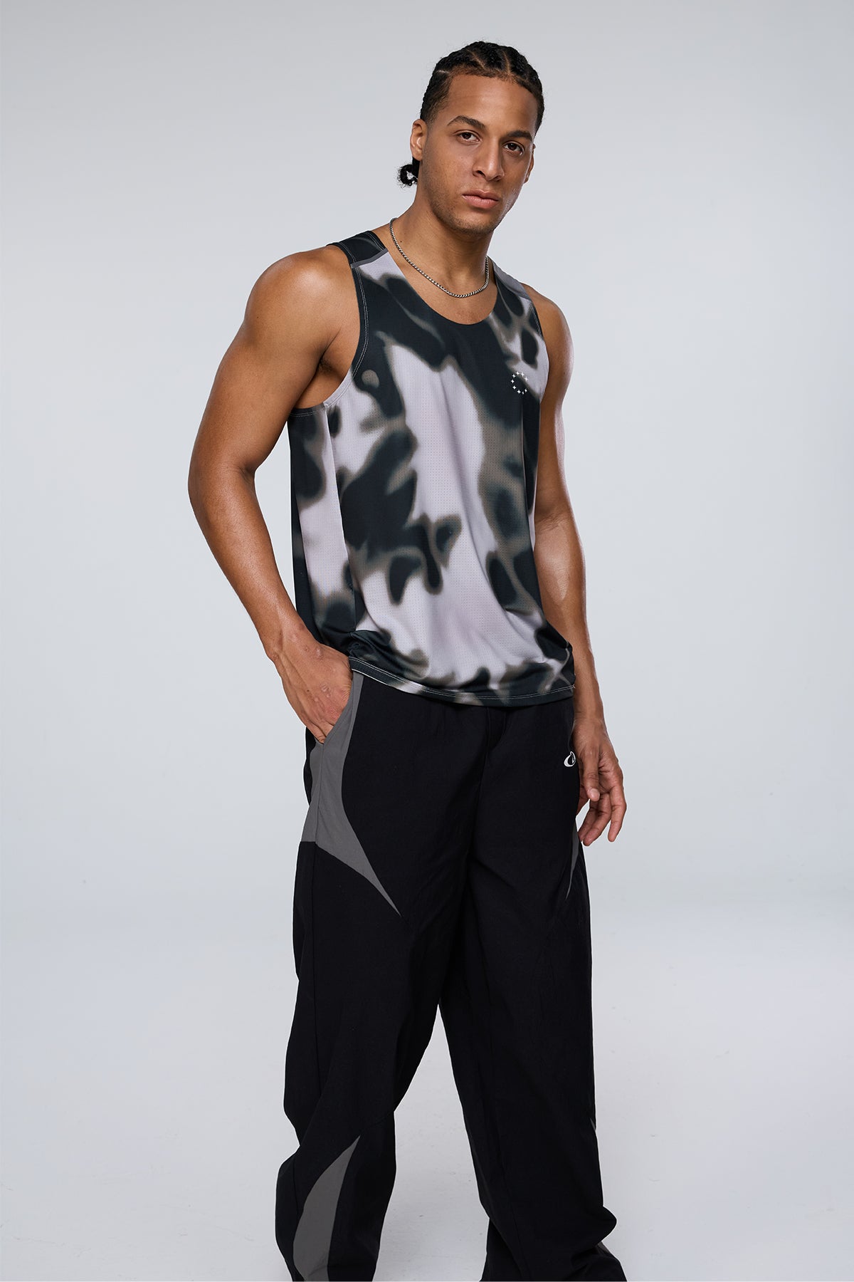 Static Ink Print Tank Top