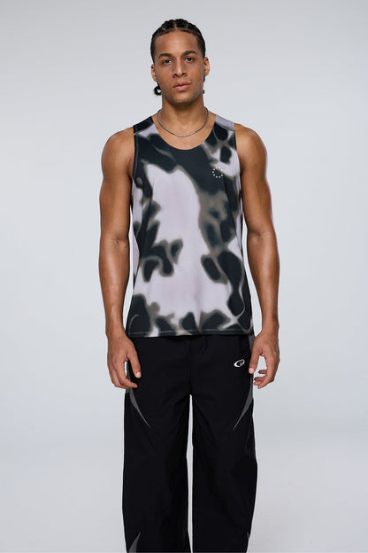 Static Ink Print Tank Top