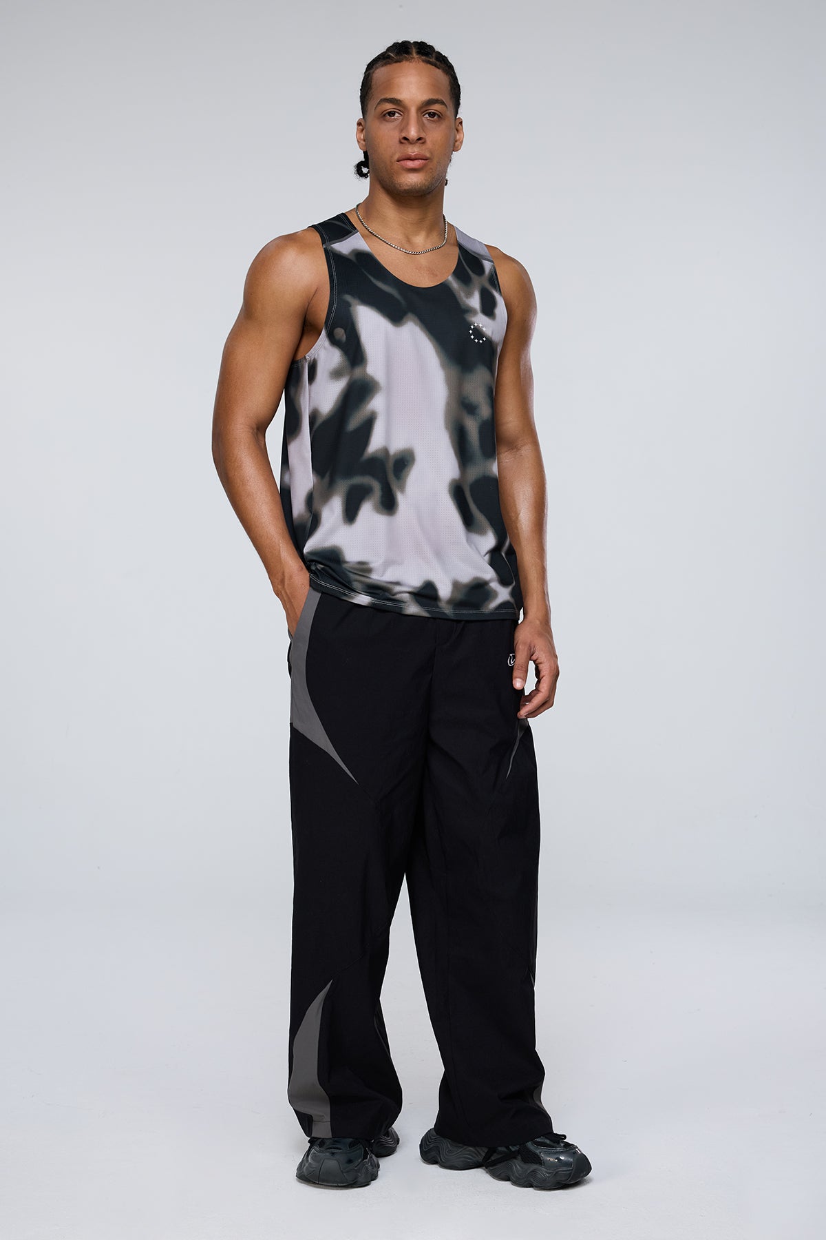 Static Ink Print Tank Top
