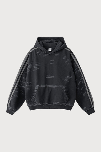 Stealth Loop Retro Long Sleeve Hoodie