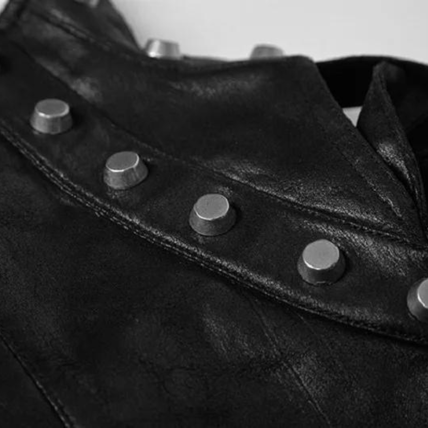 Steampunk Armor-Style Shoulder Bag Harness