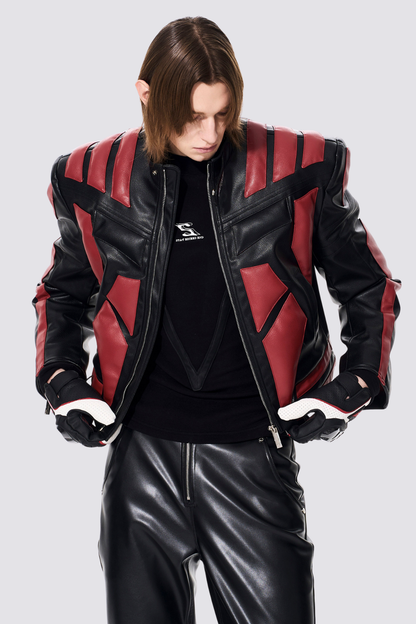 Steel Coil Leather Jacket
