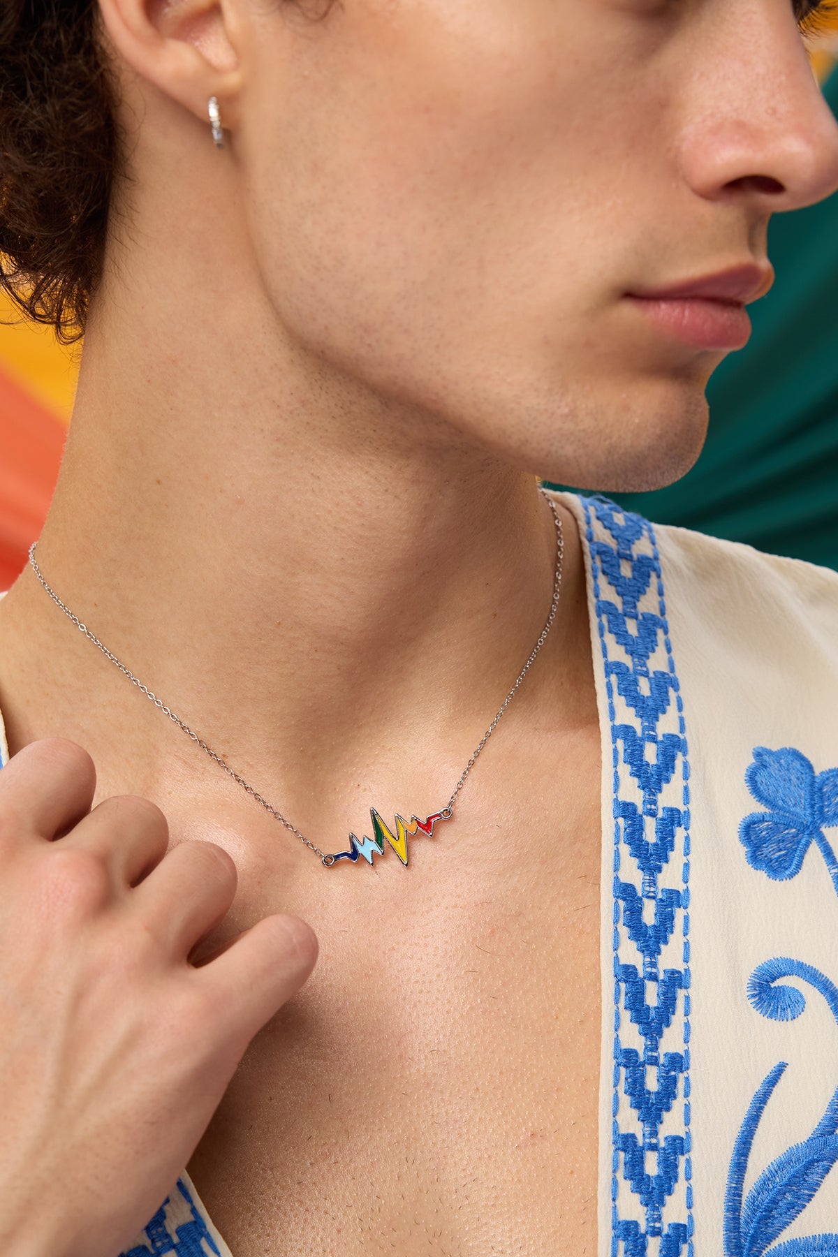 Steel Continuity Necklace