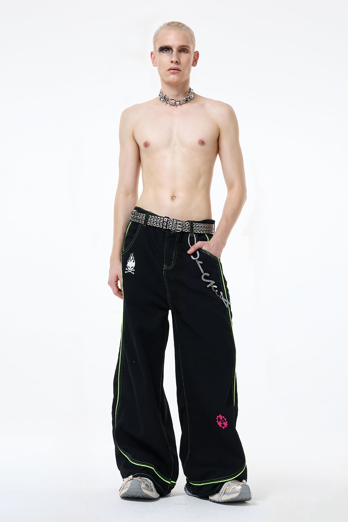 Steel Resonance Metal Pants Chain
