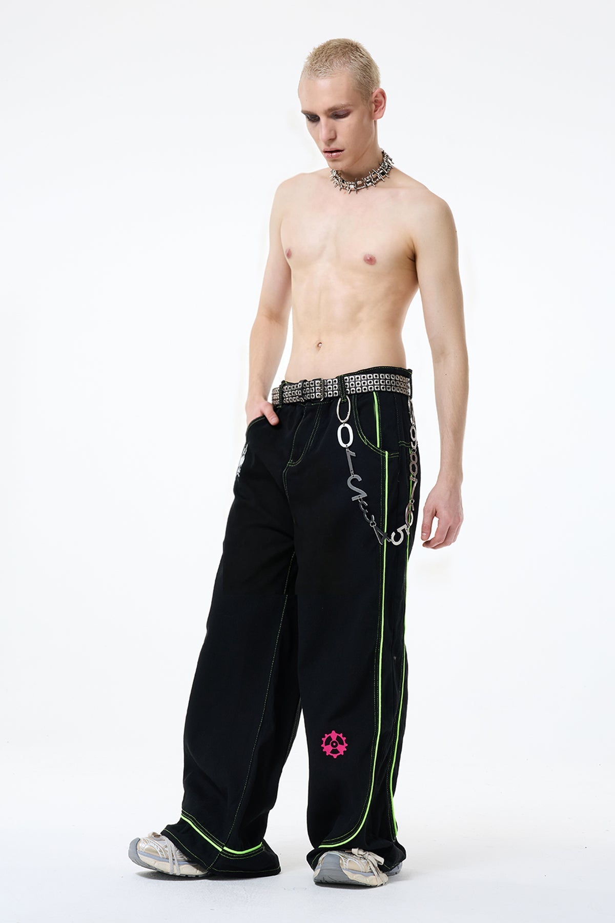 Steel Resonance Metal Pants Chain